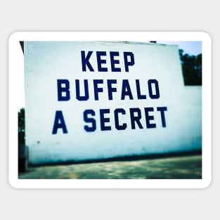 Secret Buffalo Sticker